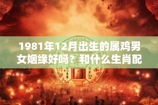 1981年12月出生的属鸡男女姻缘好吗？和什么生肖配？