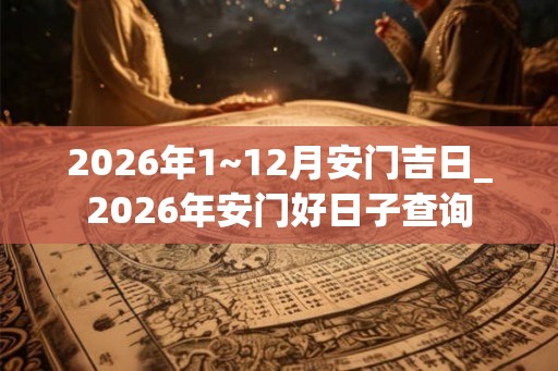 2026年1~12月安门吉日_2026年安门好日子查询 2026年1~12月安门吉日_2026年安门好日子查询