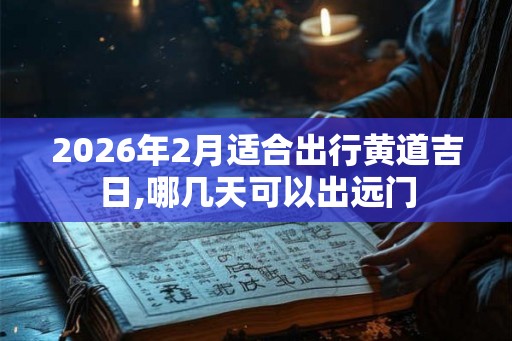 2026年2月适合出行黄道吉日,哪几天可以出远门