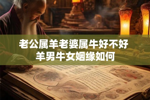 老公属羊老婆属牛好不好 羊男牛女姻缘如何