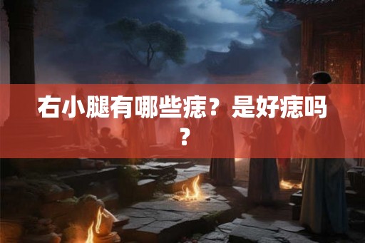 右小腿有哪些痣？是好痣吗？