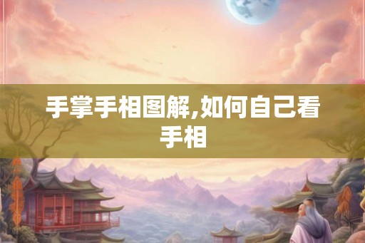 手掌手相图解,如何自己看手相