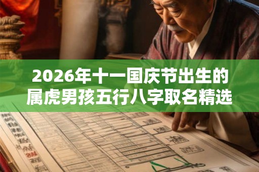 2026年十一国庆节出生的属虎男孩五行八字取名精选,有诗意男孩名字 2026年十一国庆节出生的属虎男孩五行八字取名精选,有诗意男孩名字