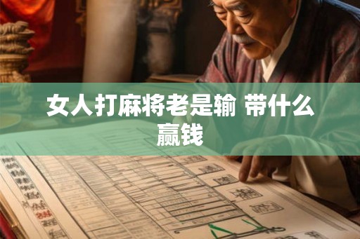 女人打麻将老是输 带什么赢钱