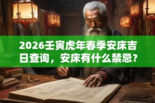 2026壬寅虎年春季安床吉日查询,安床有什么禁忌? 2026壬寅虎年春季安床吉日查询,安床有什么禁忌?