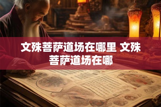 文殊菩萨道场在哪里 文殊菩萨道场在哪 文殊菩萨道场在哪里 文殊菩萨道场在哪