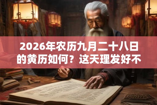 2026年农历九月二十八日的黄历如何？这天理发好不好？