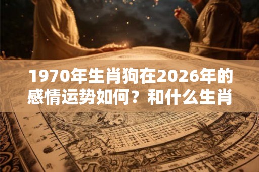 1970年生肖狗在2026年的感情运势如何?和什么生肖最配? 1970年生肖狗在2026年的感情运势如何?和什么生肖最配?