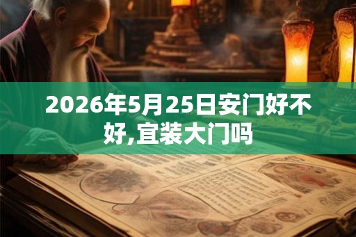 2026年5月25日安门好不好,宜装大门吗