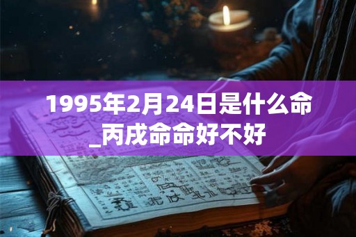 1995年2月24日是什么命_丙戌命命好不好 1995年2月24日是什么命_丙戌命命好不好