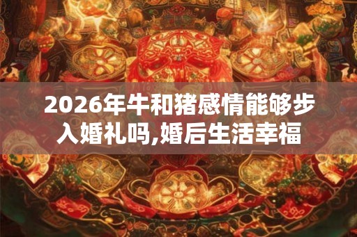 2026年牛和猪感情能够步入婚礼吗,婚后生活幸福