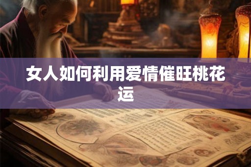 女人如何利用爱情催旺桃花运