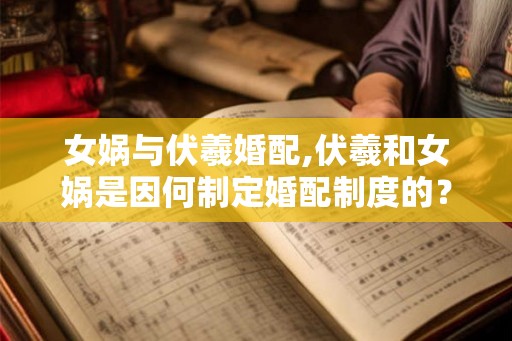 女娲与伏羲婚配,伏羲和女娲是因何制定婚配制度的？