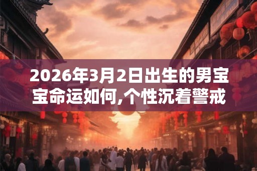 2026年3月2日出生的男宝宝命运如何,个性沉着警戒心强