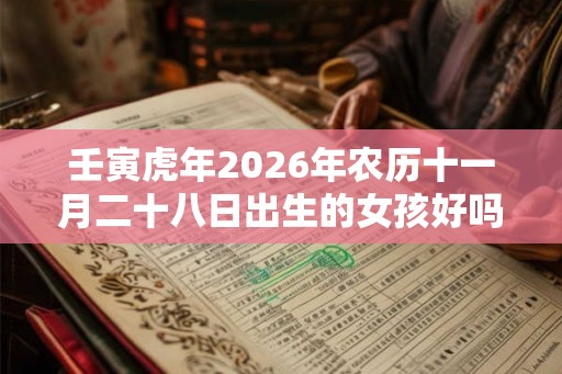 壬寅虎年2026年农历十一月二十八日出生的女孩好吗? 壬寅虎年2026年农历十一月二十八日出生的女孩好吗?