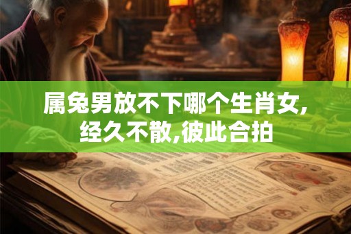 属兔男放不下哪个生肖女,经久不散,彼此合拍