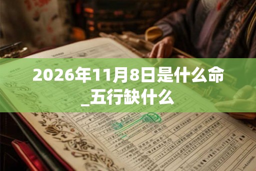 2026年11月8日是什么命_五行缺什么 2026年11月8日是什么命_五行缺什么