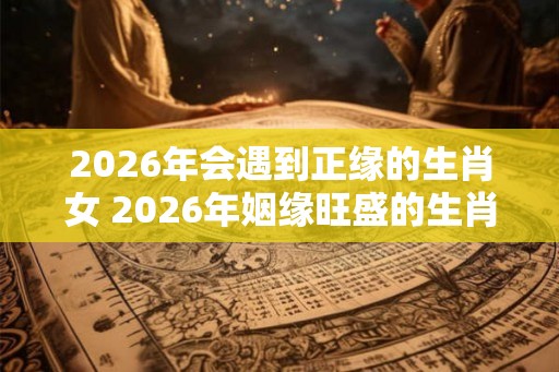 2026年会遇到正缘的生肖女 2026年姻缘旺盛的生肖