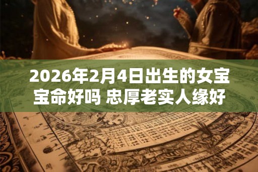 2026年2月4日出生的女宝宝命好吗 忠厚老实人缘好 2026年2月4日出生的女宝宝命好吗 忠厚老实人缘好