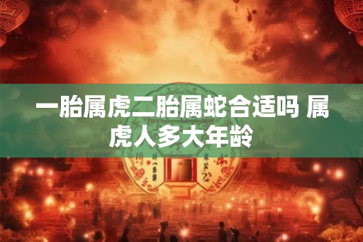 一胎属虎二胎属蛇合适吗 属虎人多大年龄