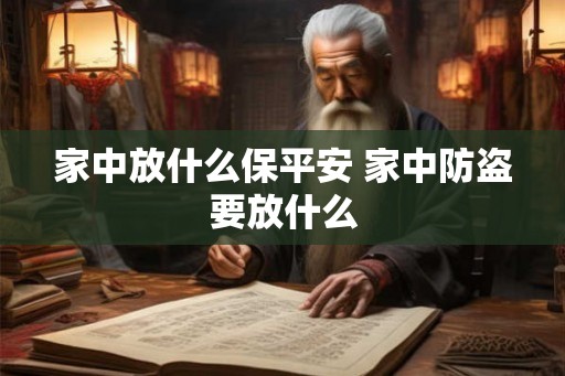 家中放什么保平安 家中防盗要放什么 家中放什么保平安 家中防盗要放什么