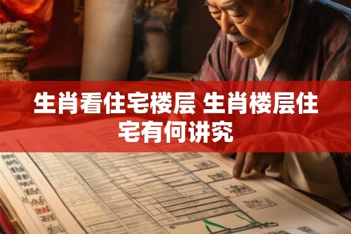 生肖看住宅楼层 生肖楼层住宅有何讲究