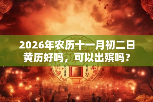 2026年农历十一月初二日黄历好吗,可以出殡吗? 2026年农历十一月初二日黄历好吗,可以出殡吗?