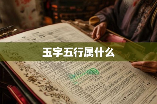 玉字五行属什么