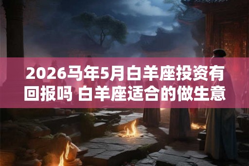 2026马年5月白羊座投资有回报吗 白羊座适合的做生意