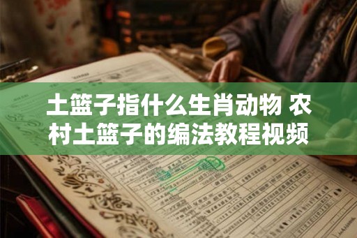 土篮子指什么生肖动物 农村土篮子的编法教程视频