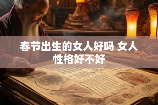 春节出生的女人好吗 女人性格好不好