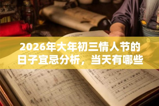 2026年大年初三情人节的日子宜忌分析，当天有哪些注意事项？