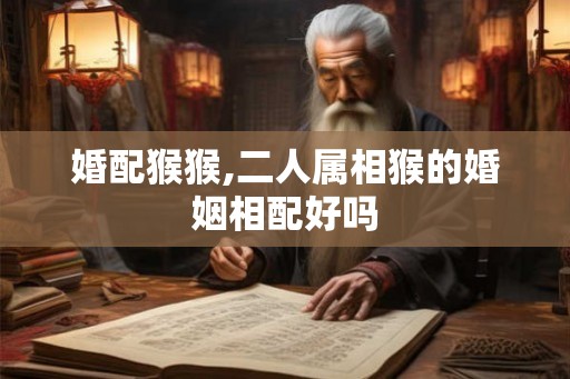 婚配猴猴,二人属相猴的婚姻相配好吗
