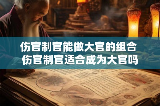 伤官制官能做大官的组合 伤官制官适合成为大官吗 伤官制官能做大官的组合 伤官制官适合成为大官吗