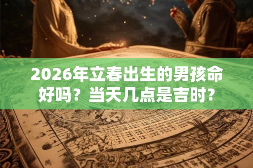 2026年立春出生的男孩命好吗？当天几点是吉时？