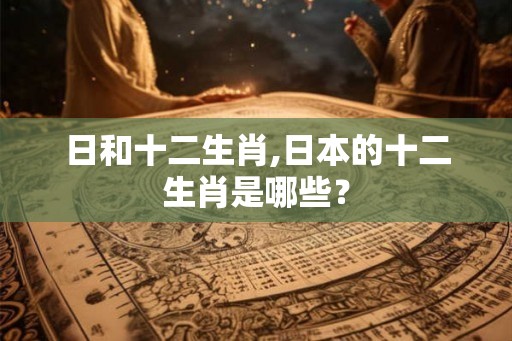 日和十二生肖,日本的十二生肖是哪些？