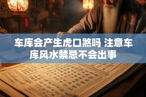 车库会产生虎口煞吗 注意车库风水禁忌不会出事
