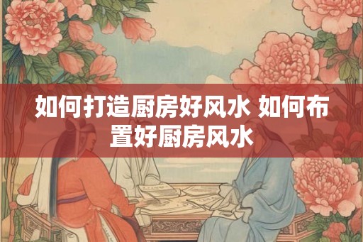 如何打造厨房好风水 如何布置好厨房风水 如何打造厨房好风水 如何布置好厨房风水