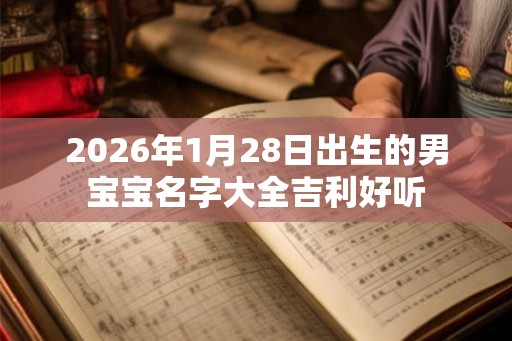 2026年1月28日出生的男宝宝名字大全吉利好听