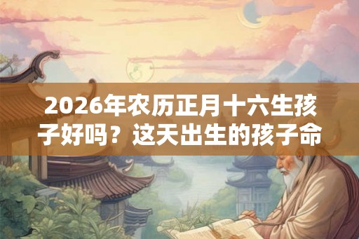 2026年农历正月十六生孩子好吗?这天出生的孩子命运如何? 2026年农历正月十六生孩子好吗?这天出生的孩子命运如何?