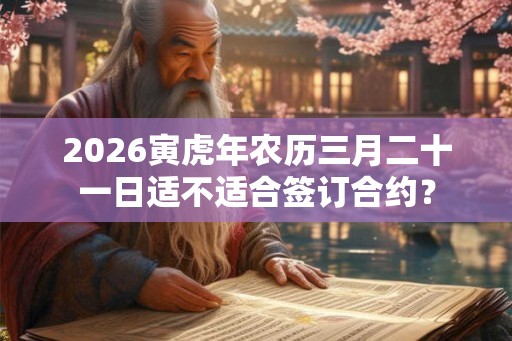 2026寅虎年农历三月二十一日适不适合签订合约？