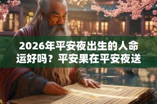 2026年平安夜出生的人命运好吗？平安果在平安夜送还是圣诞节送？