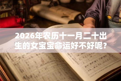 2026年农历十一月二十出生的女宝宝命运好不好呢？