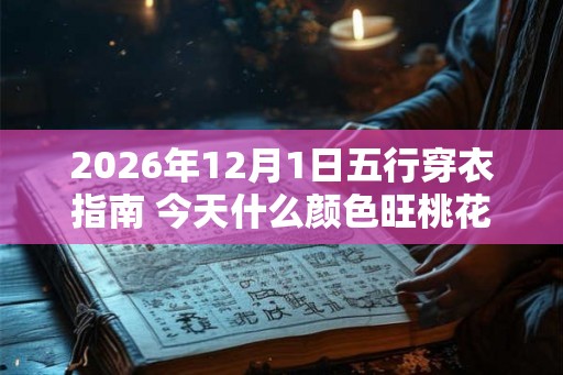 2026年12月1日五行穿衣指南 今天什么颜色旺桃花