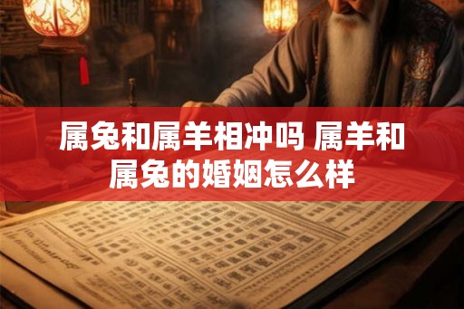 属兔和属羊相冲吗 属羊和属兔的婚姻怎么样 属兔和属羊相冲吗 属羊和属兔的婚姻怎么样