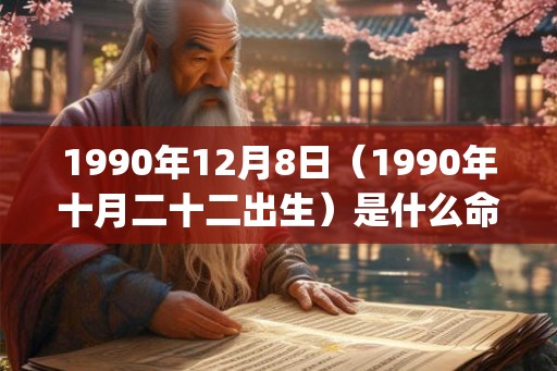 1990年12月8日（1990年十月二十二出生）是什么命_命运如何