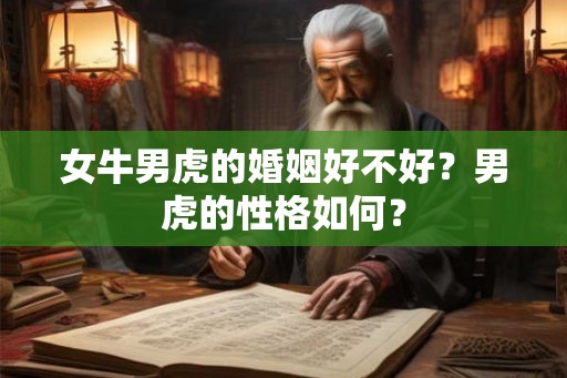 女牛男虎的婚姻好不好？男虎的性格如何？