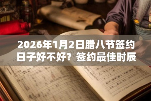 2026年1月2日腊八节签约日子好不好？签约最佳时辰？
