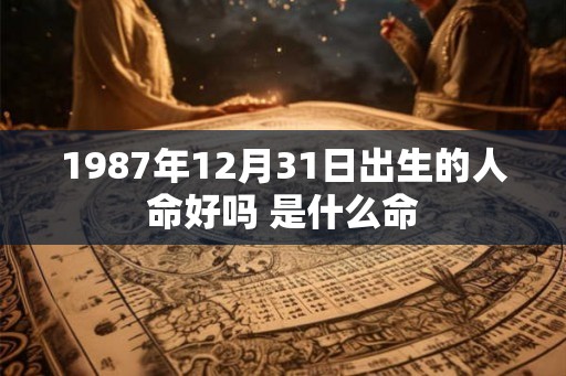 1987年12月31日出生的人命好吗 是什么命