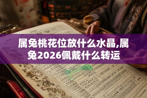 属兔桃花位放什么水晶,属兔2026佩戴什么转运
